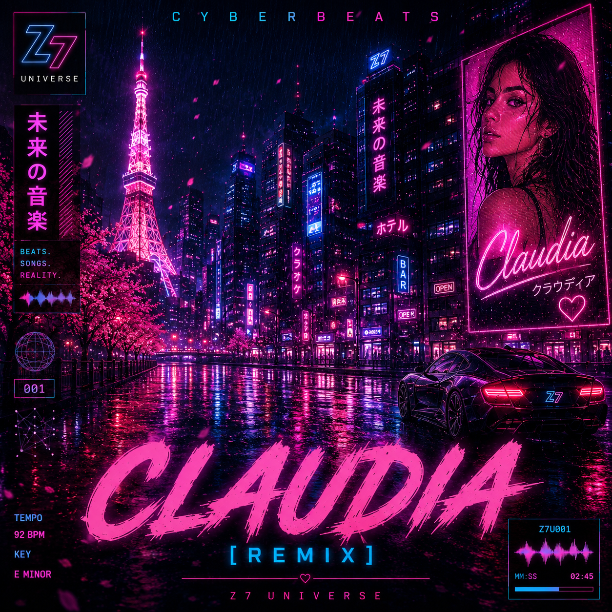 Claudia (Remix) cover art